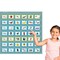 Teacher Created Resources Calming Blue 7 Pocket Chart, 28in. x 28in. TCR20101 - alternate 3